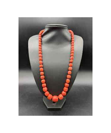 Collana in corallo rosso...