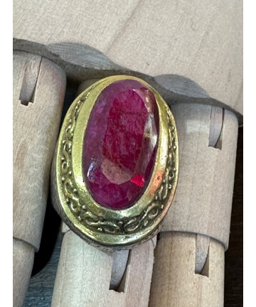 Anello ovale arg.925 con...