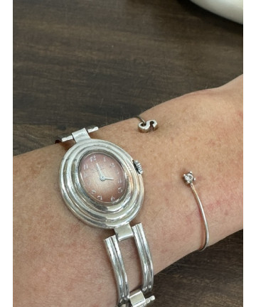 Orologio anni 70 in argento...