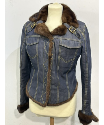 Giubbino jeans, lapin e...