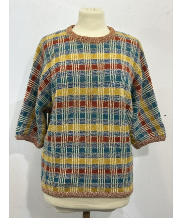 Maglione motivo geometrico...