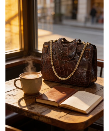 Borsa anni '40 in tartaruga...