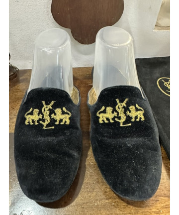 Pantofole vintage YSL con...