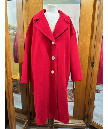 Cappotto rosso vintage