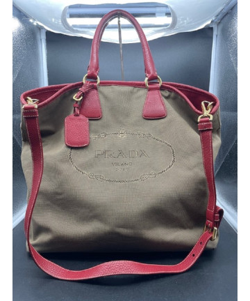 Borsa Tote Prada in canvas...