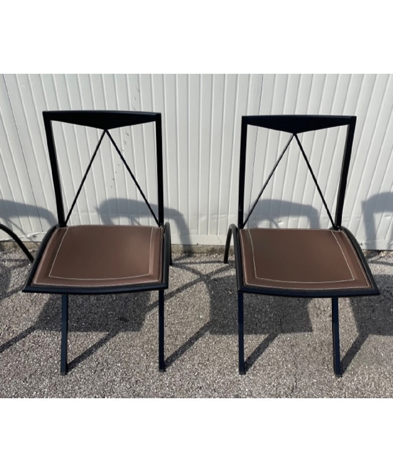 gruppo di 4 sedie pieghevoli design Cattelan Italia