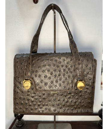 Borsa clutch in pelle di...