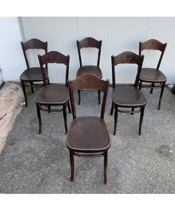 Gruppo di 6 sedie Kohn...