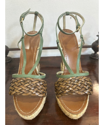 Etro, sandali con zeppa e...