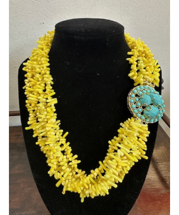 collana girocollo corallo...