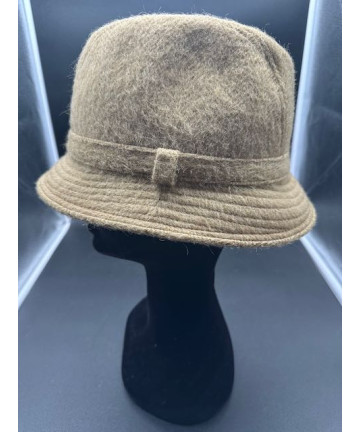 Cappello mohair nocciola