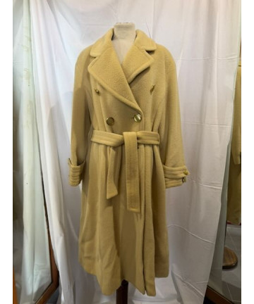 Cappotto in lana e mohair...
