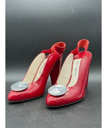 Décolleté slingback in...