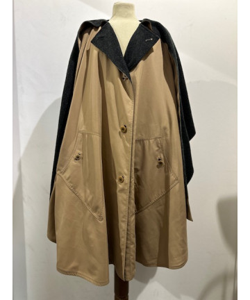 Mantella impermeabile beige...