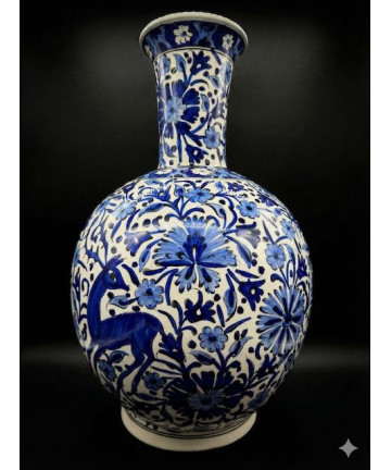 Vaso Icaros blu cobalto