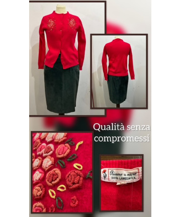 Vintage Maglia, cardigan in...