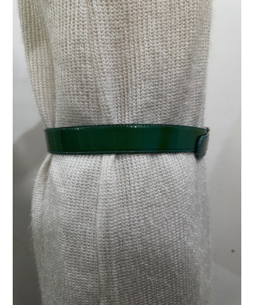 Cintura in pelle verniciata...