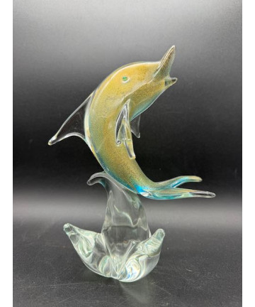 Delfino in vetro di Murano...
