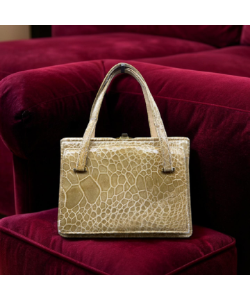 Borsa in tartaruga beige,...